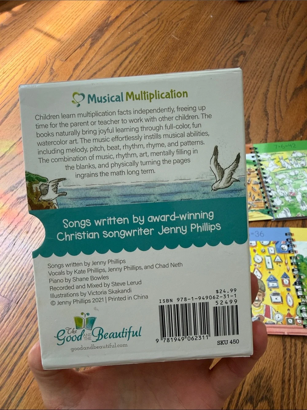 Set A-D Kids Learning Booklets - Colorful